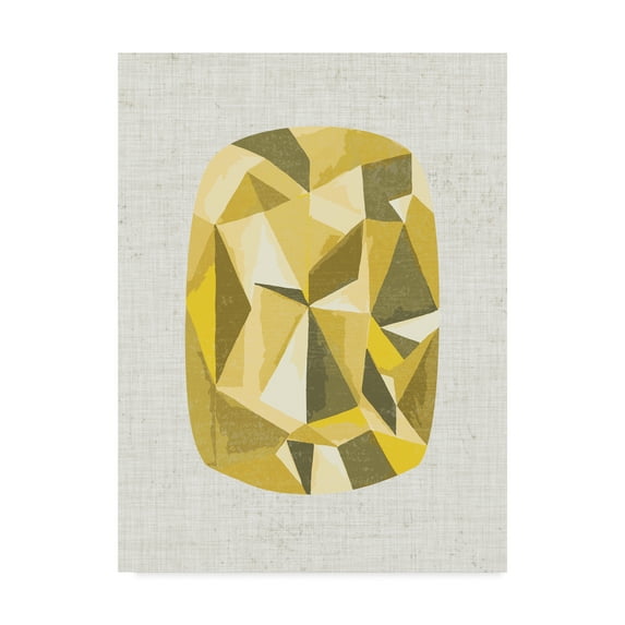 Trademark Fine Art 'Bijou I' Canvas Art by Chariklia Zarris