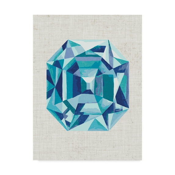 Trademark Fine Art 'Bijou III' Canvas Art by Chariklia Zarris