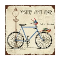 Trademark Fine Art 'Bike 5' Canvas Art by Jean Plout