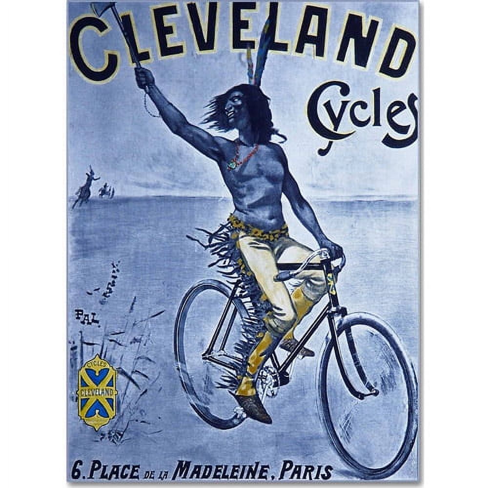 Trademark Fine Art "Bike 55" Canvas Art by Vintage Apple Collection