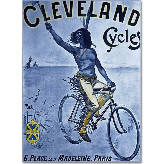 Trademark Fine Art "Bike 55" Canvas Art by Vintage Apple Collection