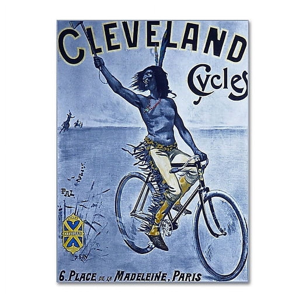 Trademark Fine Art "Bike 55" Canvas Art by Vintage Apple Collection