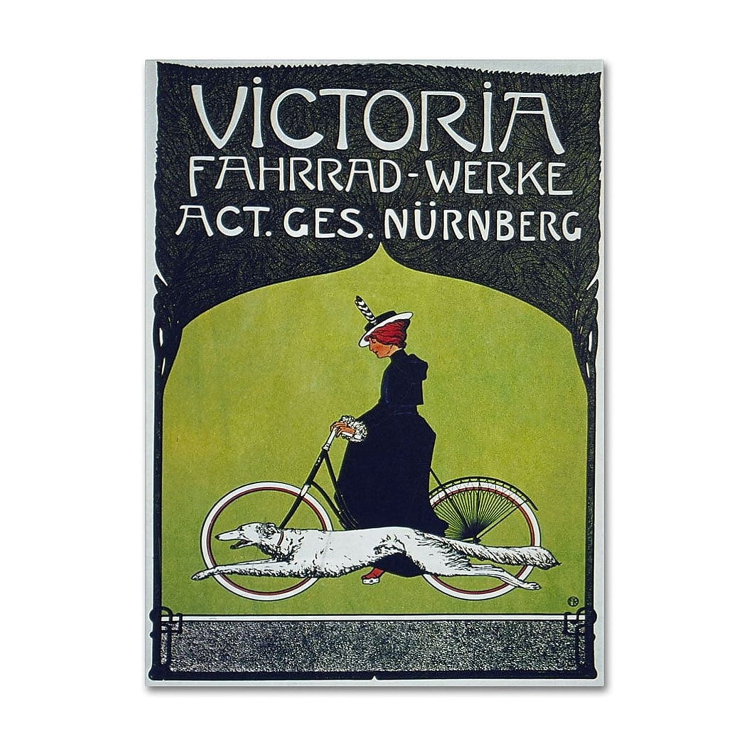 Trademark Fine Art "Bike 59" Canvas Art by Vintage Apple Collection