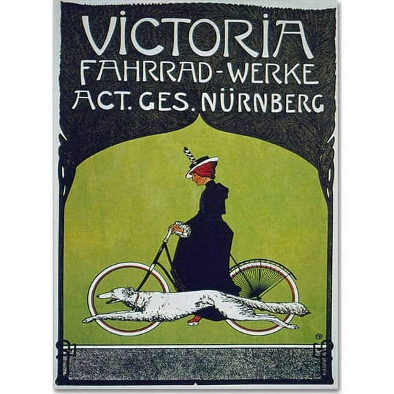 Trademark Fine Art "Bike 59" Canvas Art by Vintage Apple Collection