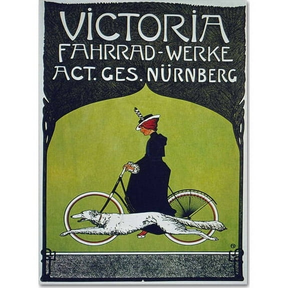 Trademark Fine Art "Bike 59" Canvas Art by Vintage Apple Collection