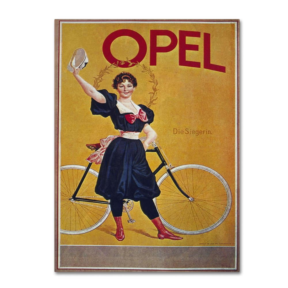 Trademark Fine Art "Bike 61" Canvas Art by Vintage Apple Collection