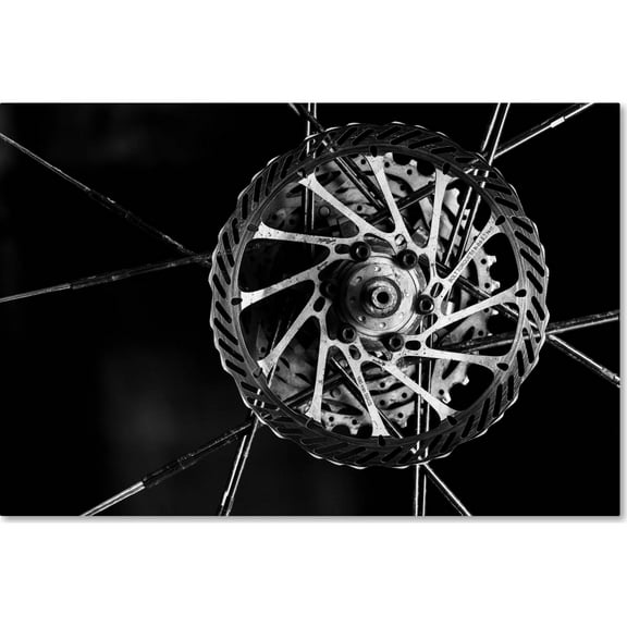 Trademark Fine Art "Bike Parts" Canvas Art by Jason Shaffer