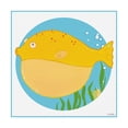 thumbnail image 1 of Trademark Fine Art 'Billy the Blowfish' Canvas Art by June Erica Vess, 1 of 3