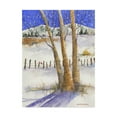 thumbnail image 1 of Trademark Fine Art 'Birch with Cardinal' Canvas Art by Annelein Beukenkamp, 1 of 3