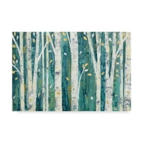 Trademark Fine Art 'Birches in Spring' Canvas Art by Julia Purinton