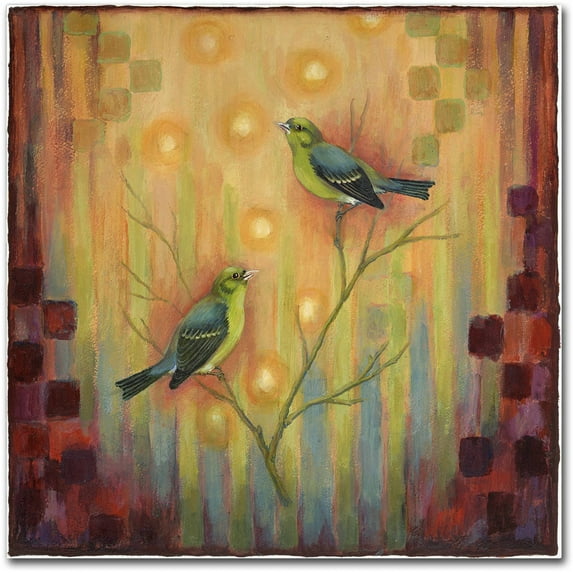 Trademark Fine Art 'Birds Sunset' Canvas Art by Rachel Paxton