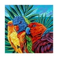thumbnail image 1 of Trademark Fine Art 'Birds in Paradise I' Canvas Art by Carolee Vitaletti, 1 of 4