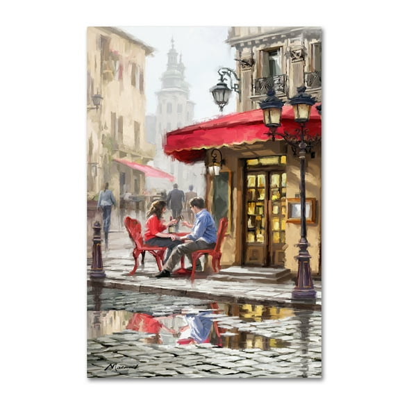 Trademark Fine Art 'Bistro' Canvas Art by The Macneil Studio