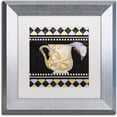 thumbnail image 1 of Trademark Fine Art "Bistro Nouveau I" Canvas Art by Color Bakery White Matte, Silver Frame, 1 of 4