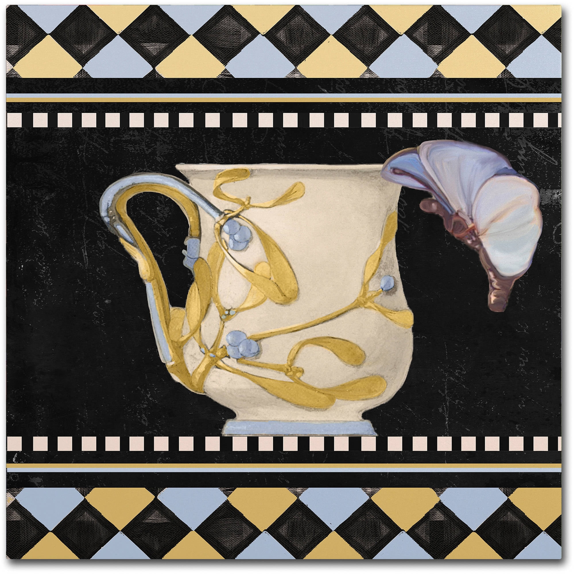 Trademark Fine Art "Bistro Nouveau I" Canvas Art by Color Bakery