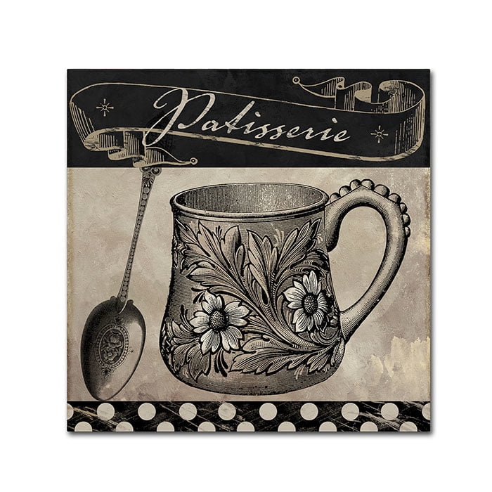 Trademark Fine Art "Bistro Parisienne III" Canvas Art by Color Bakery