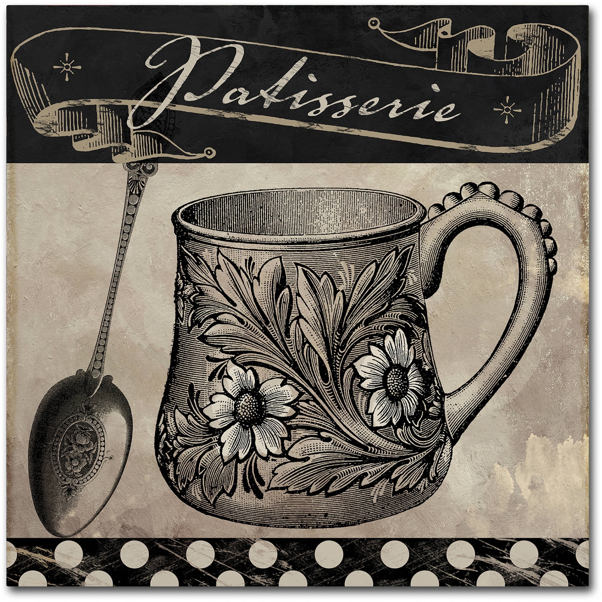 Trademark Fine Art "Bistro Parisienne III" Canvas Art by Color Bakery