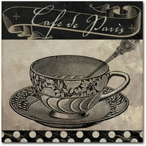 Trademark Fine Art "Bistro Parisienne IV" Canvas Art by Color Bakery