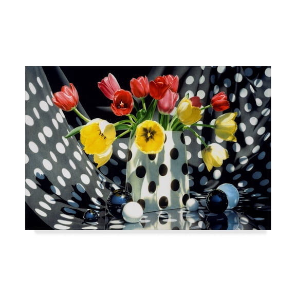 Trademark Fine Art 'Black And White In Color' Canvas Art by Francois Chartier