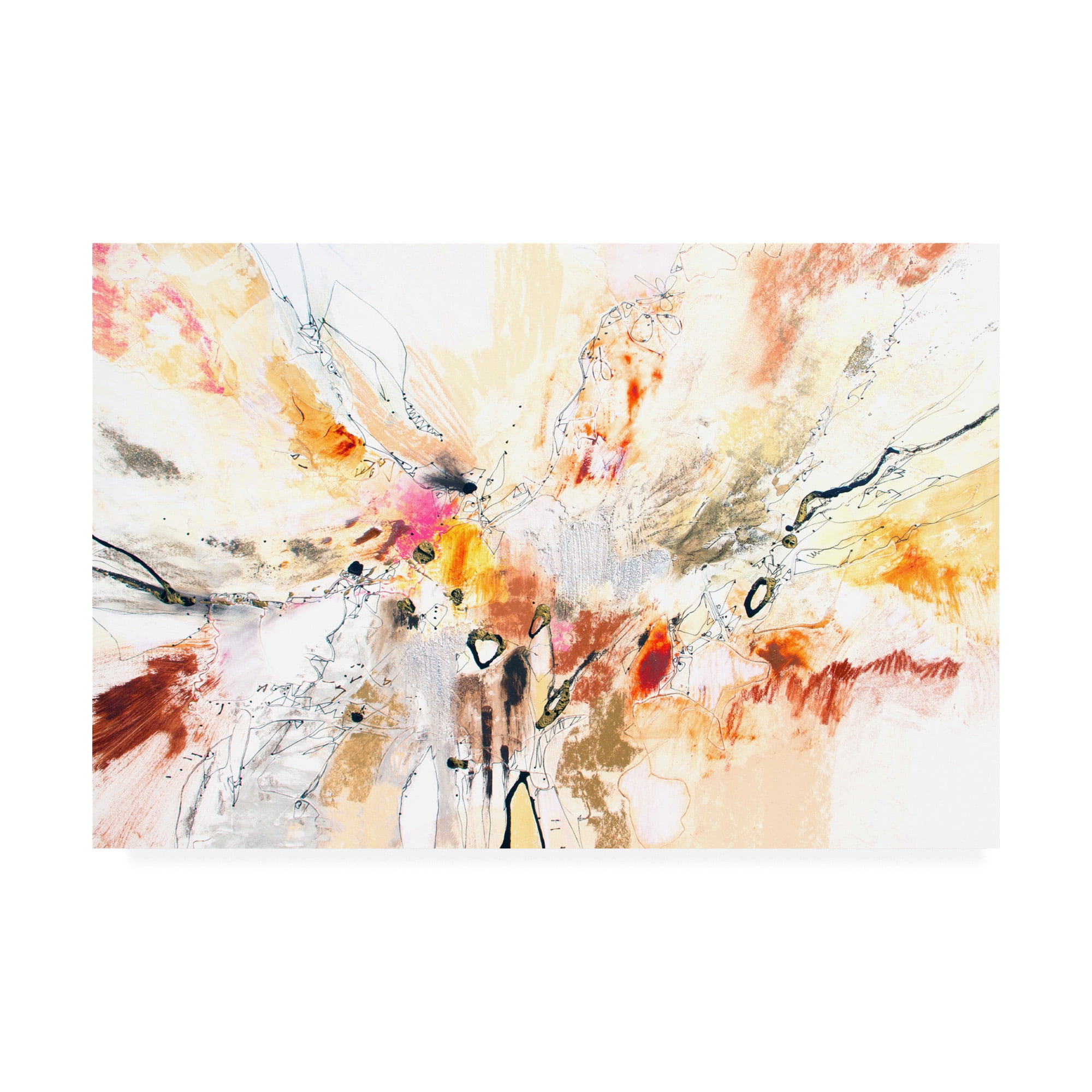 Trademark Fine Art 'Black And White Series IV' Canvas Art by Jennifer Gardner