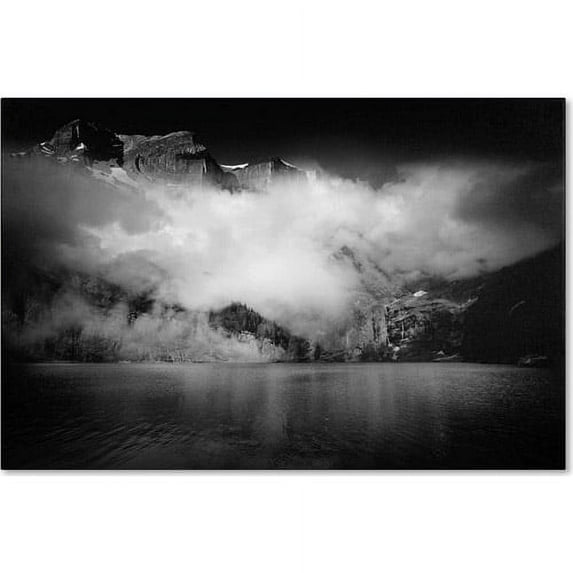 Trademark Fine Art "Black Beauty Switzerland" Canvas Art by Philippe Sainte-Laudy