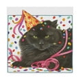 thumbnail image 1 of Trademark Fine Art 'Black Cat Birthday' Canvas Art by Francien Van Westering, 1 of 3