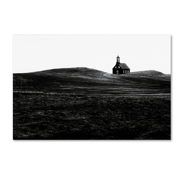 Trademark Fine Art 'Black Chapel' Canvas Art by Julien Oncete