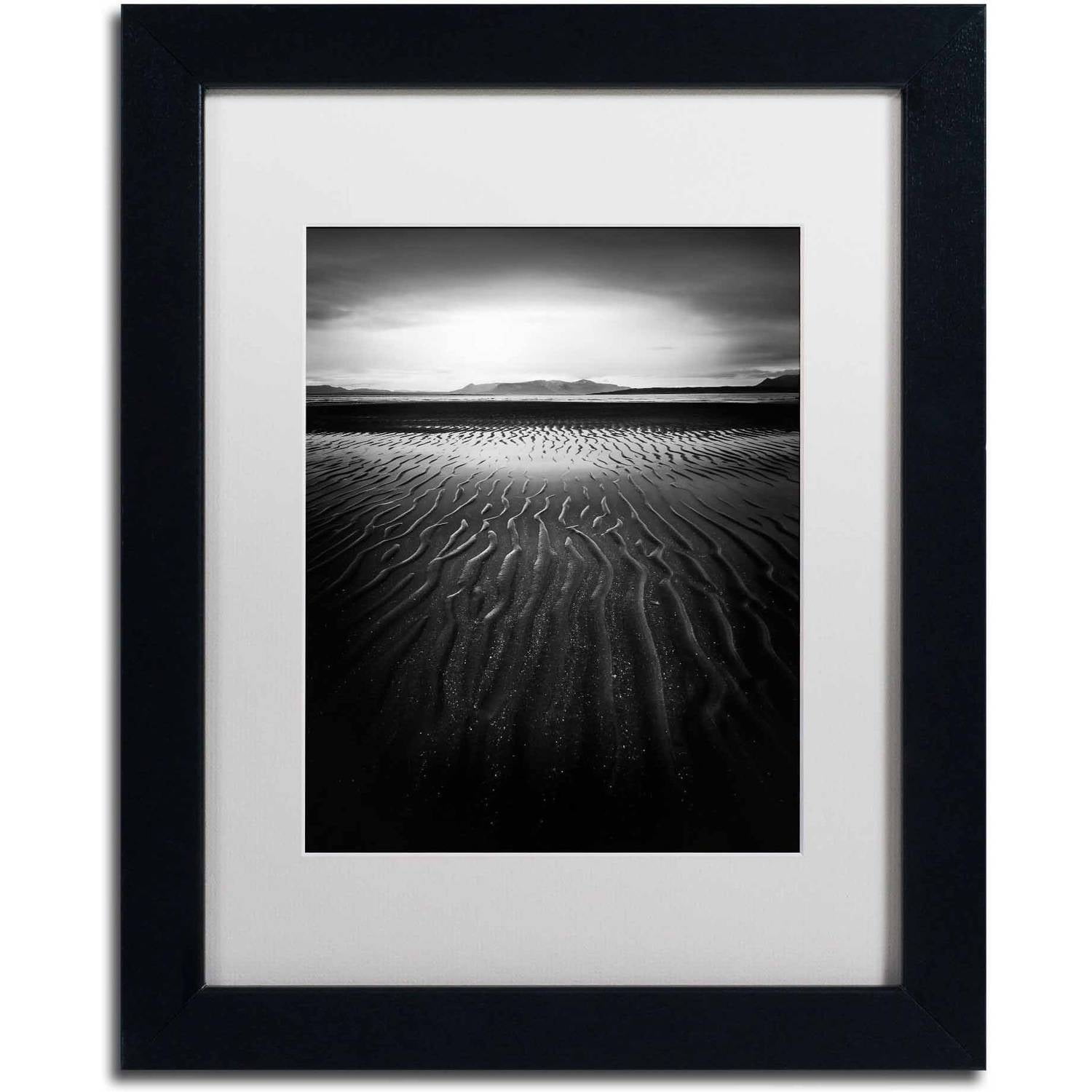 Trademark Fine Art 'Black Magic' Canvas Art by Philippe Sainte-Laudy, White Matte, Black Frame