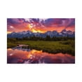 thumbnail image 1 of Trademark Fine Art 'Black Ponds Sunset 1' Canvas Art by Darren White Photography, 1 of 3