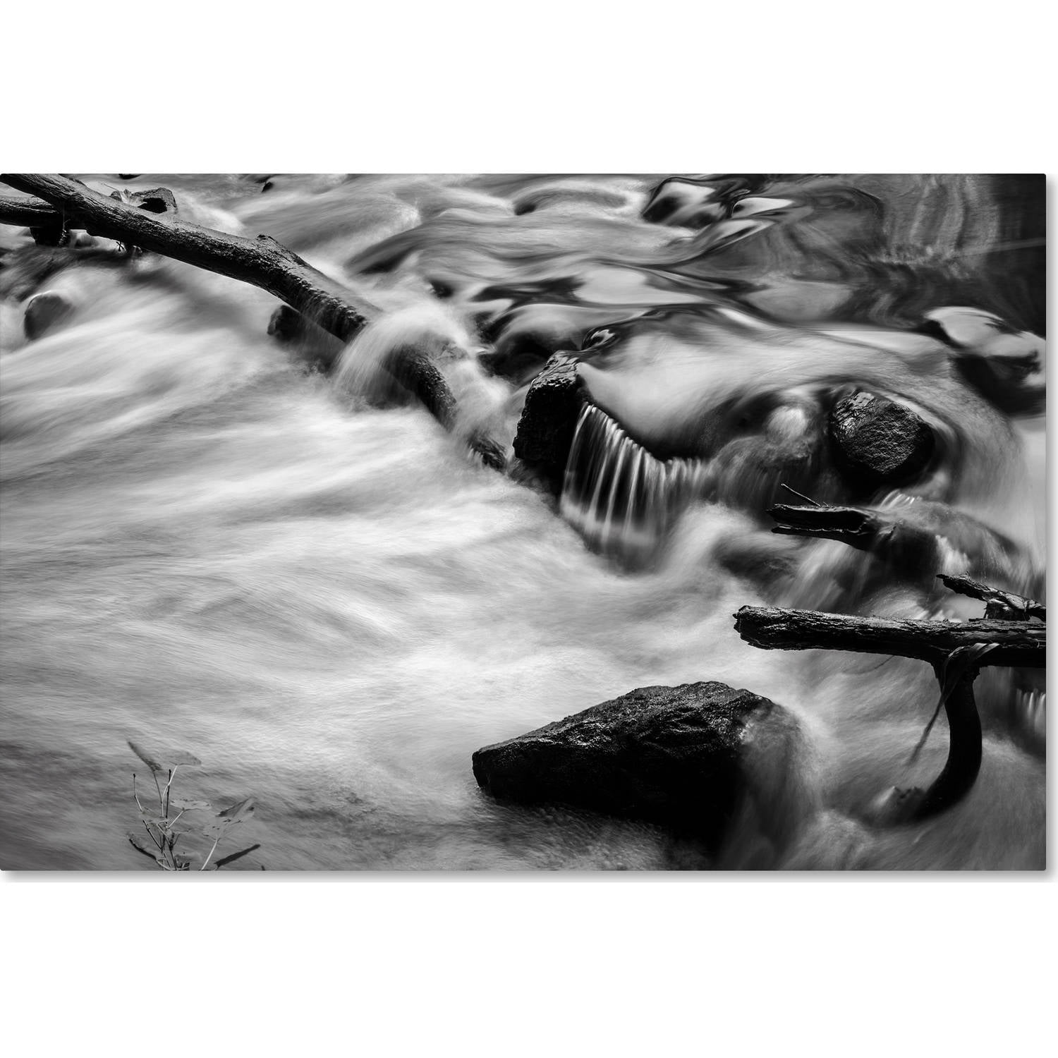 Trademark Fine Art "Black River" Canvas Art by Jason Shaffer