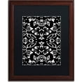 thumbnail image 1 of Trademark Fine Art "Black & White Pattern" Canvas Art by Color Bakery, Black Matte, Wood Frame, 1 of 4