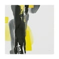 thumbnail image 1 of Trademark Fine Art 'Black and Yellow II v2' Canvas Art by Chris Paschke, 1 of 3