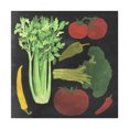 thumbnail image 1 of Trademark Fine Art 'Blackboard Veggies III' Canvas Art by Vision Studio, 1 of 4