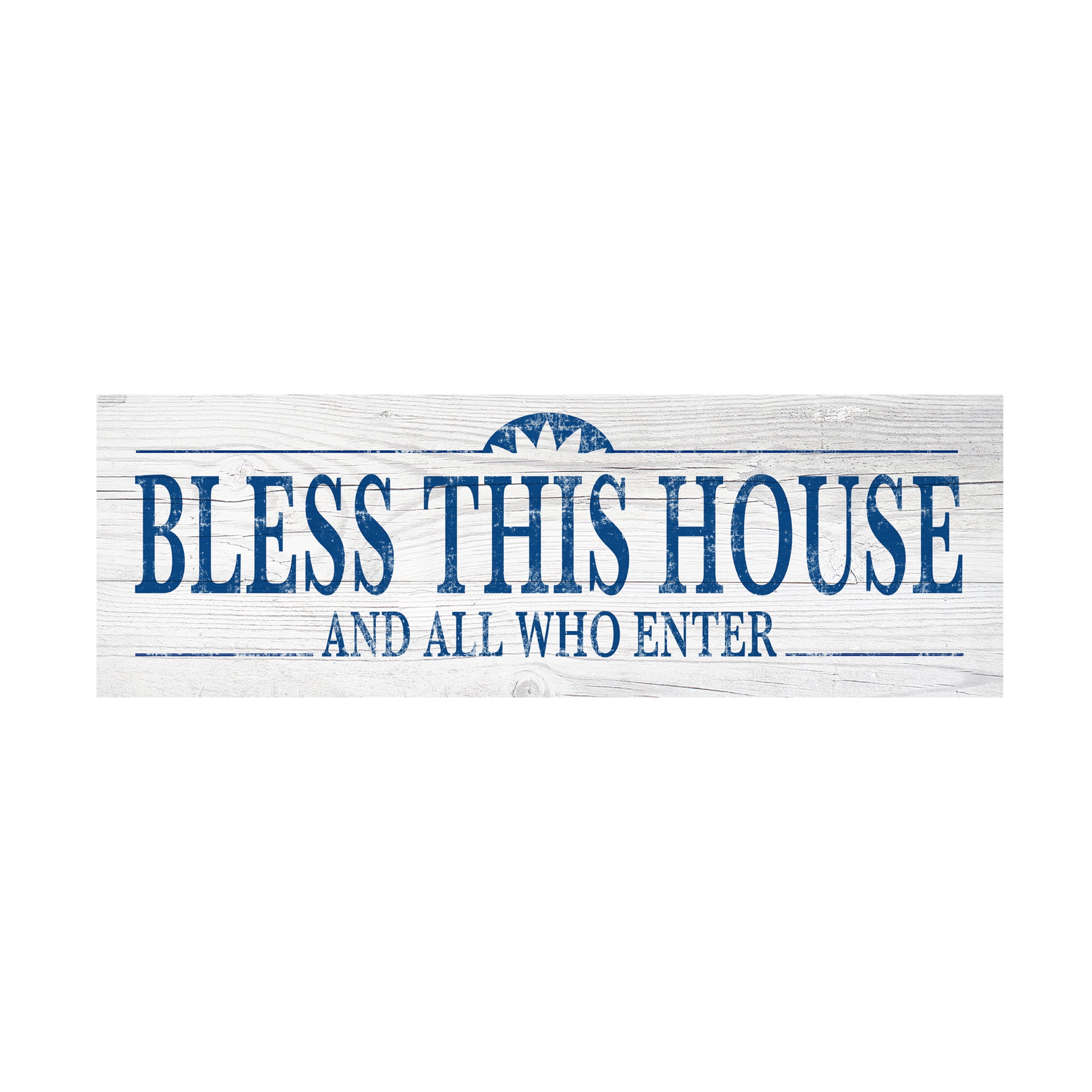 Trademark Fine Art 'Bless This House' Canvas Art by ALI Chris