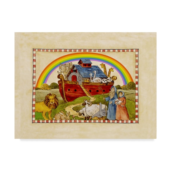 Trademark Fine Art ' Bless the Creatures' Canvas Art by Barbara Mock