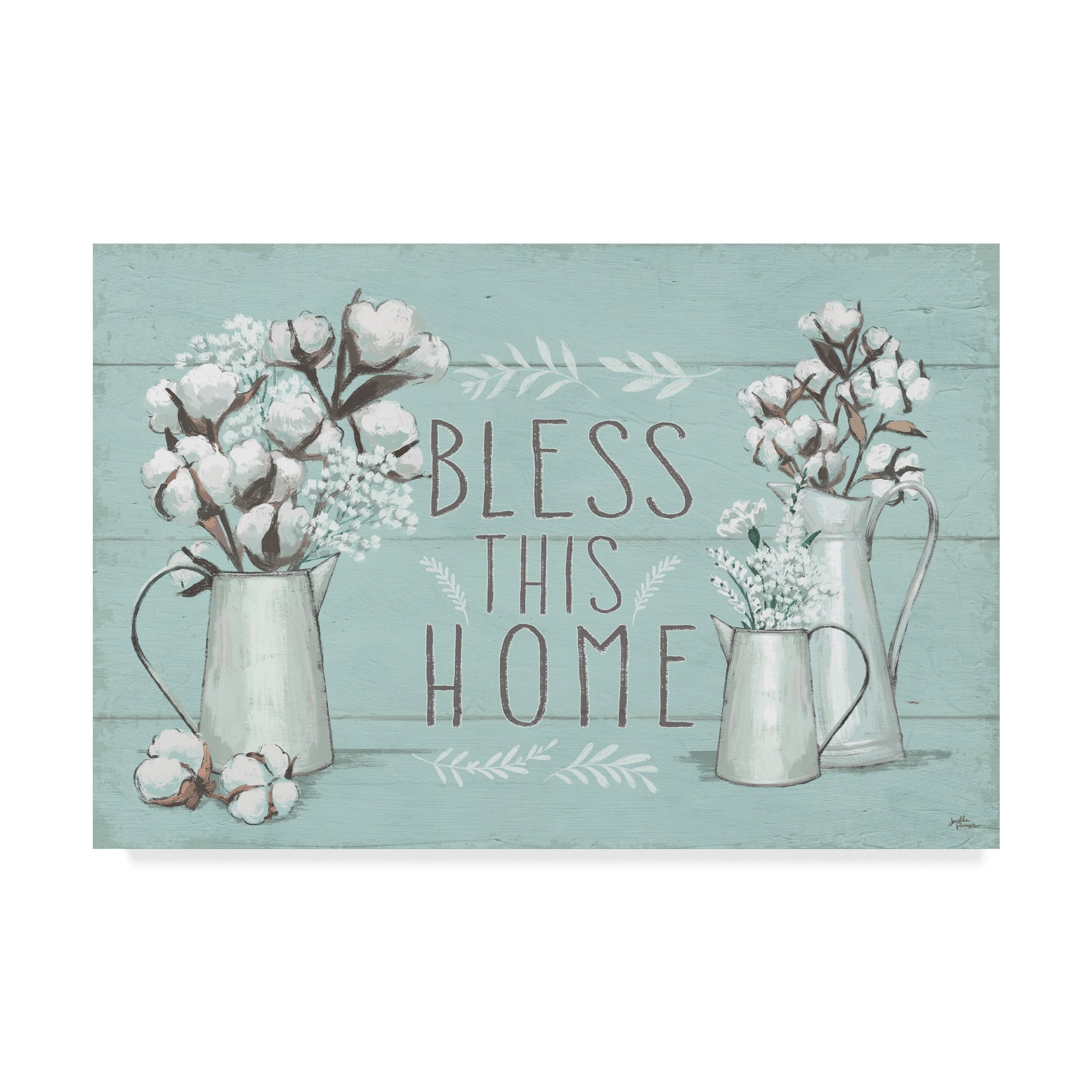 Trademark Fine Art 'Blessed I Mint' Canvas Art by Janelle Penner