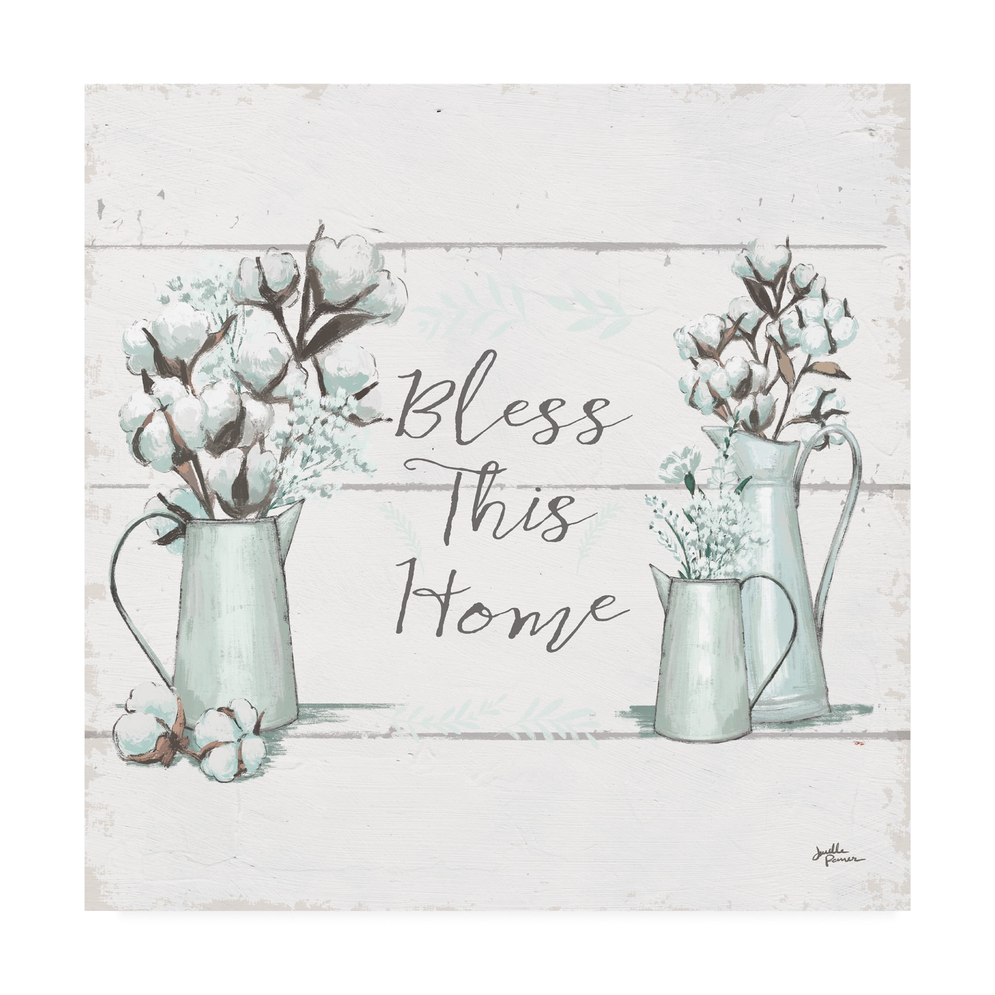 Trademark Fine Art 'Blessed I v2 Square' Canvas Art by Janelle Penner