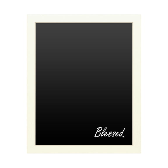 Trademark Fine Art 'Blessed Script' Chalkboard by ABC