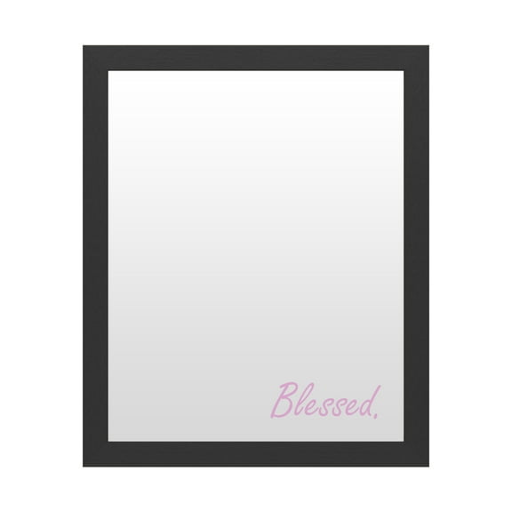 Trademark Fine Art 'Blessed Script Pink' Markerboard by ABC