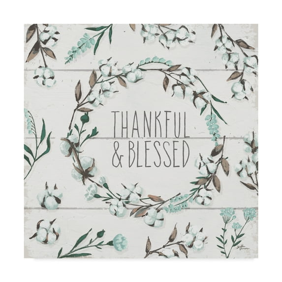 Trademark Fine Art 'Blessed VI' Canvas Art by Janelle Penner