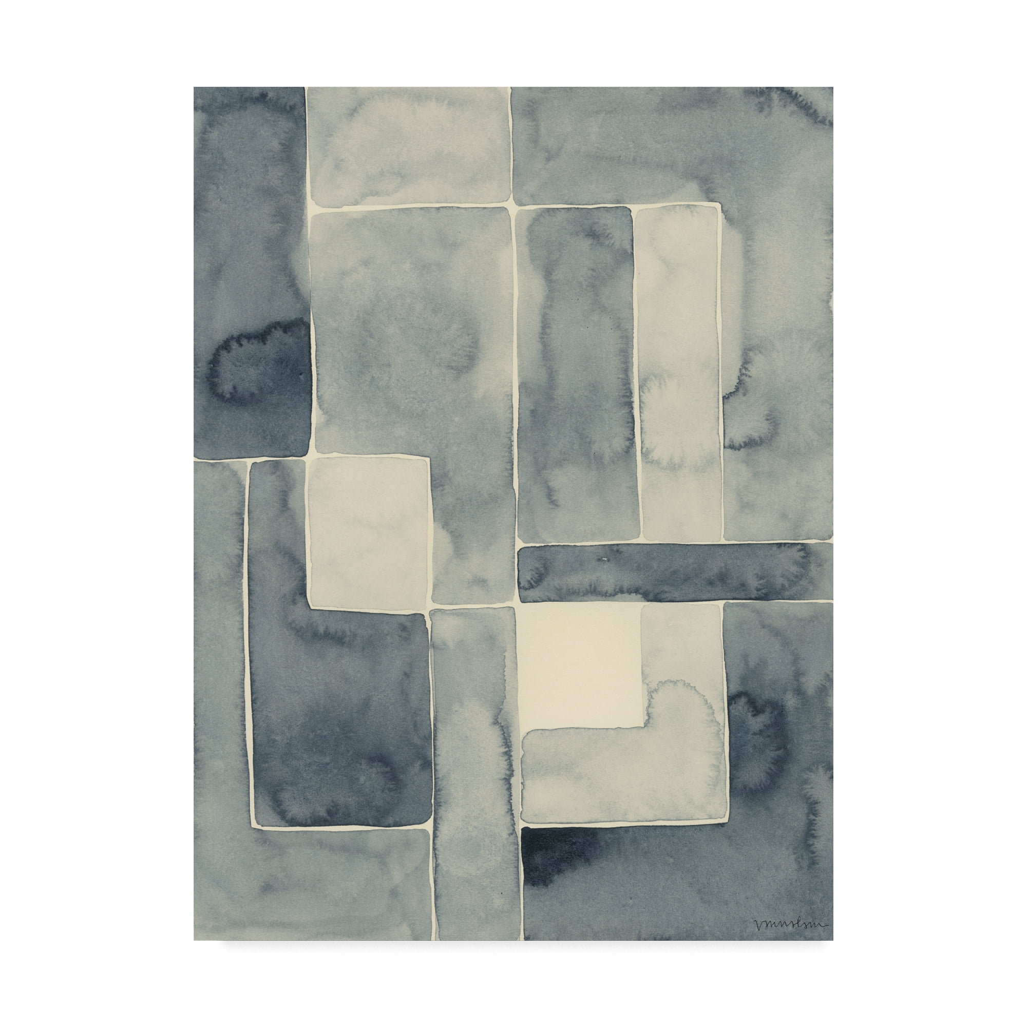 Trademark Fine Art 'Blockade I' Canvas Art by Vanna Lam