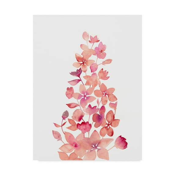 Trademark Fine Art 'Blossom Falls I' Canvas Art by Grace Popp