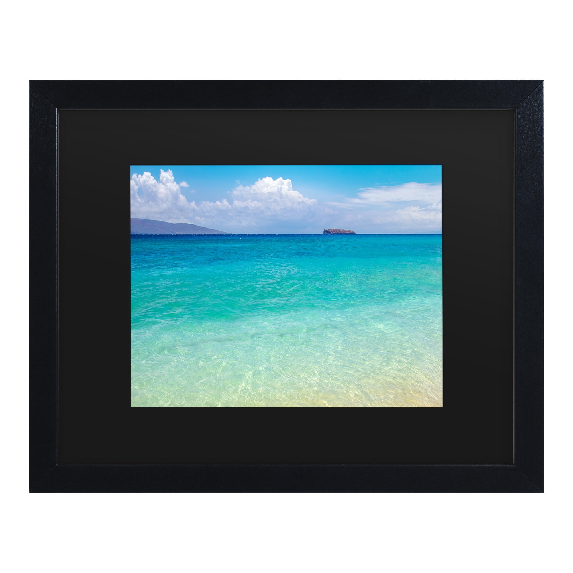 Trademark Fine Art 'Blue Beach Maui' Canvas Art by Pierre Leclerc