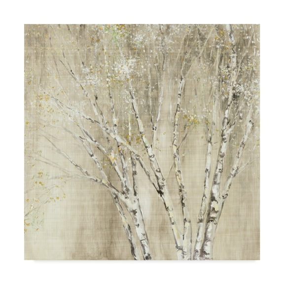 Trademark Fine Art 'Blue Birch Neutral' Canvas Art by Julia Purinton