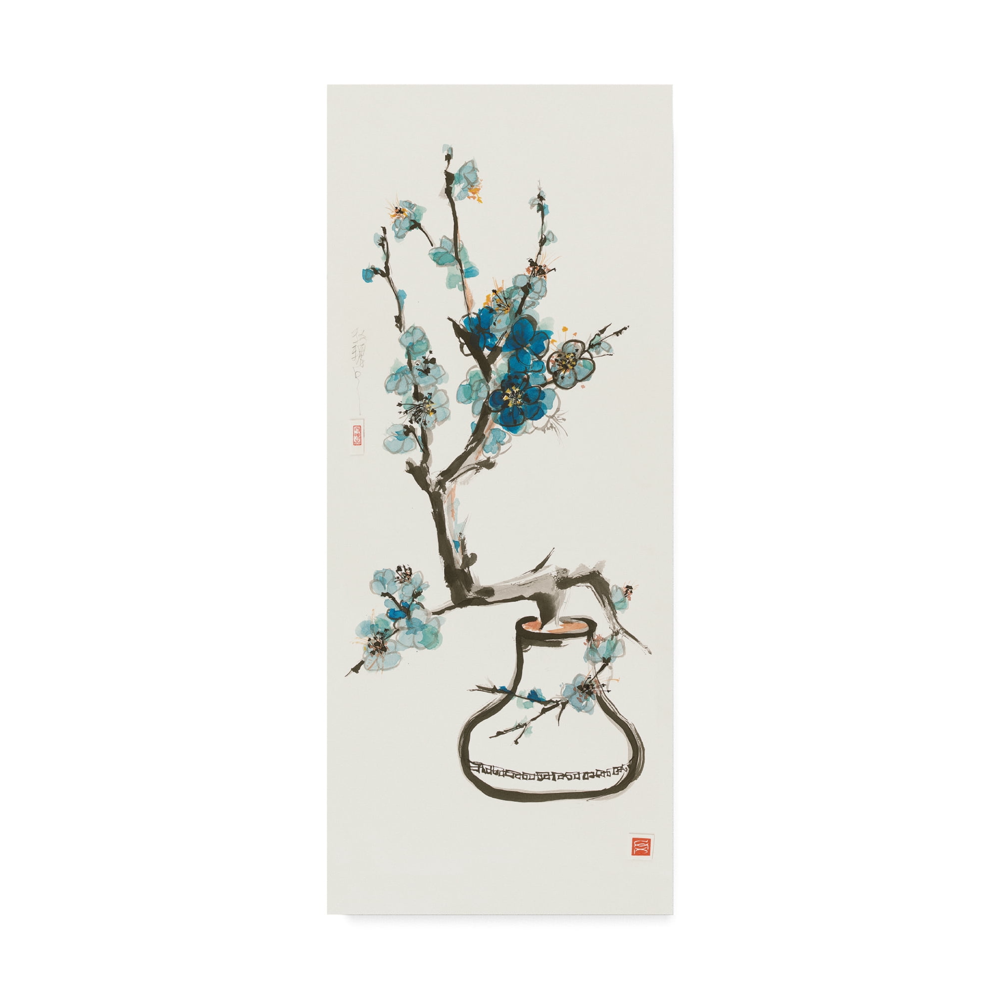 Trademark Fine Art 'Blue Blossom' Canvas Art by Chris Paschke