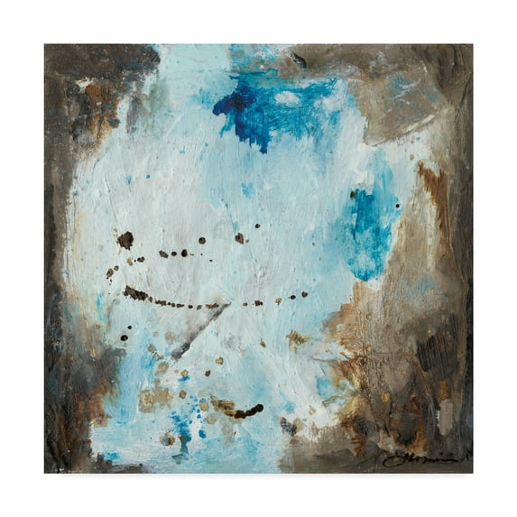 Trademark Fine Art 'Blue Cliffs I' Canvas Art by Joyce Combs