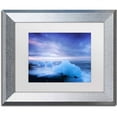 thumbnail image 1 of Trademark Fine Art 'Blue Collection' Canvas Art by Philippe Sainte-Laudy, White Matte, Silver Frame, 1 of 1