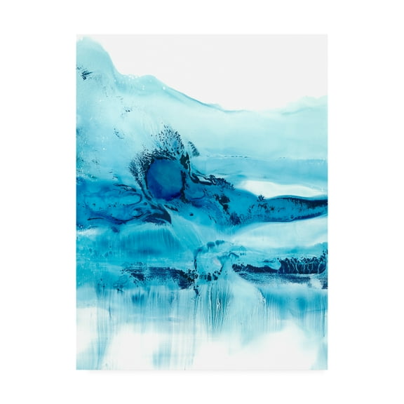 Trademark Fine Art 'Blue Currents II' Canvas Art by Ethan Harper
