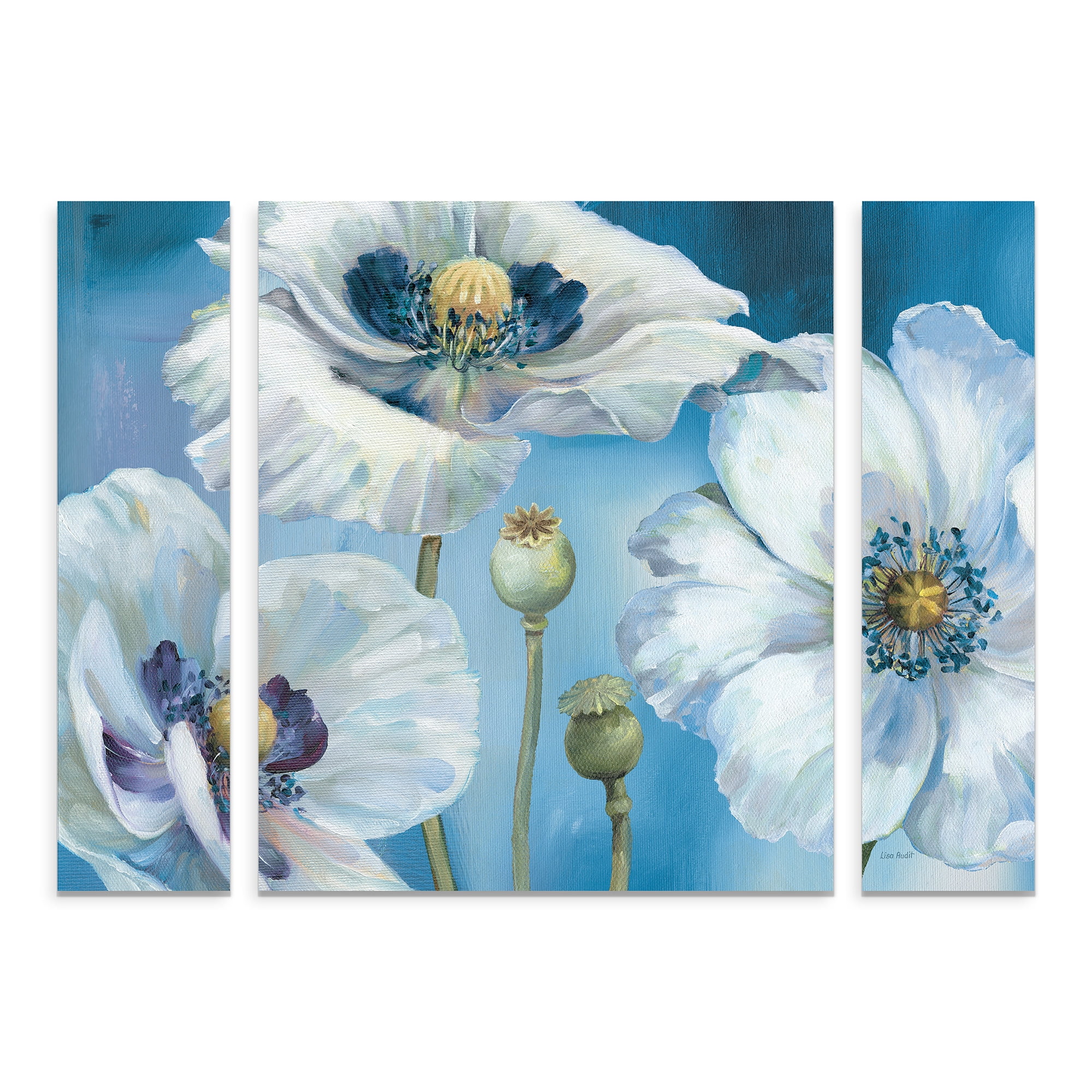 Trademark Fine Art 'Blue Dance I' Canvas Art by Lisa Audit