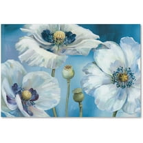 Trademark Fine Art "Blue Dance I" Canvas Art by Lisa Audit